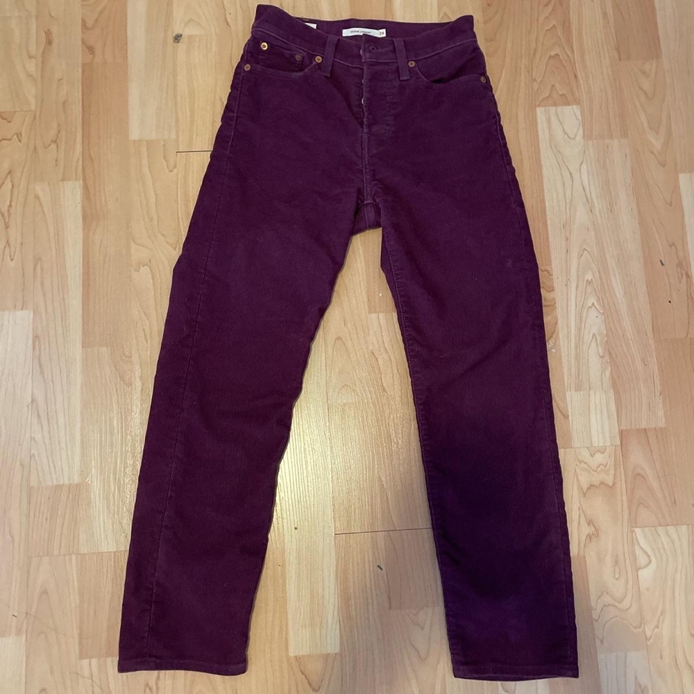 Purple Corduroy Levi’s